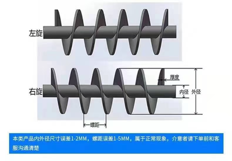 乌海市不锈钢螺旋叶片连续螺旋叶片 - 一站式服务